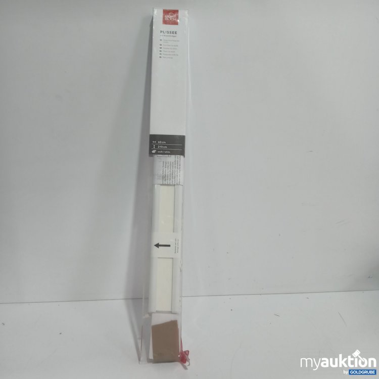 Artikel Nr. 519079 Artikel Nr. 519079: Licht Blick Plissee mit Klemmträger 60cm 210cm weiß