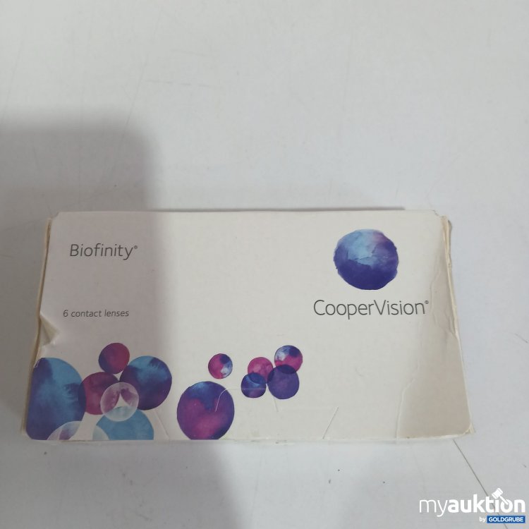 Artikel Nr. 844079 Artikel Nr. 844079: Biofinity CooperVision 6contac lenses