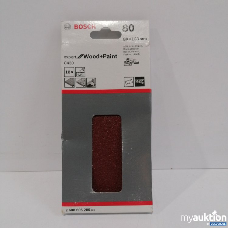 Artikel Nr. 860079 Artikel Nr. 860079: Bosch Expert Wood+Paint 80x133mm