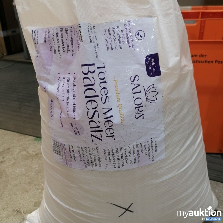 Artikel Nr. 875079: Salora Totes Meer Badesalz 25kg