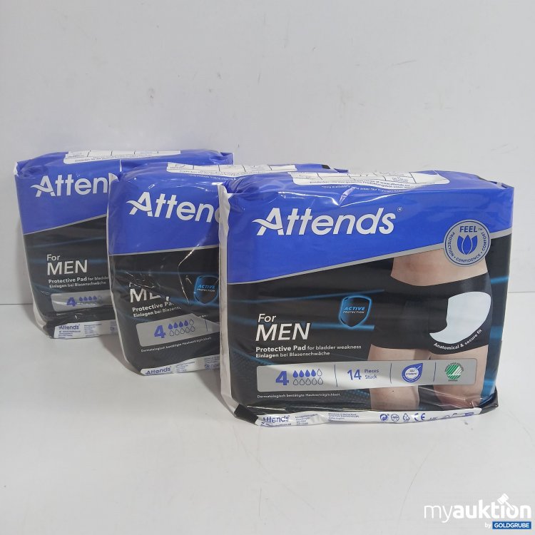 Artikel Nr. 876079 Artikel Nr. 876079: Attends for Men Protective Pad 4 je 14Stk