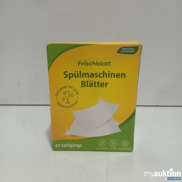 Artikel Nr. 938079 Artikel Nr. 938079: Frischblatt Spülmaschinen Blätter 80 Spühlgänge