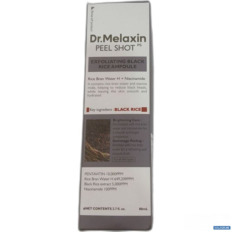 Artikel Nr. 984079: Dr.Melaxin PEEL SHOT Exfoliating Black Rice Ampoule 80 ml