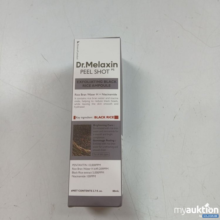 Artikel Nr. 984079: Dr.Melaxin PEEL SHOT Exfoliating Black Rice Ampoule 80 ml