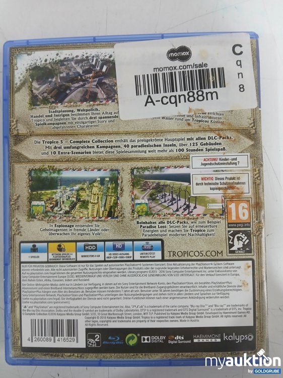 Artikel Nr. 995079 Artikel Nr. 995079: PS4 Spiel Tropico 5 Complete Collection