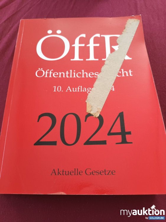 Artikel Nr. 999079 Artikel Nr. 999079: ÖffR, Öffentliches Recht 2024