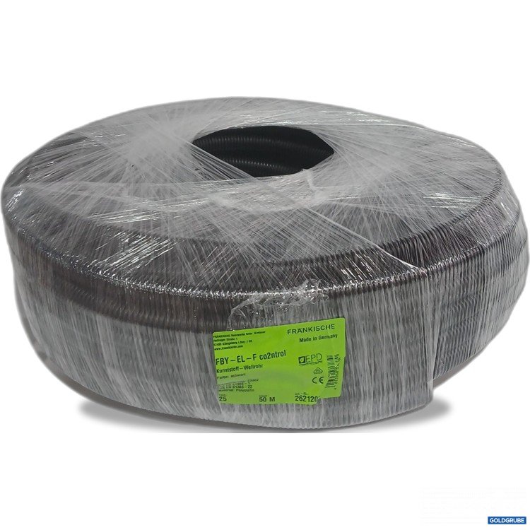 Artikel Nr. 447080 Artikel Nr. 447080: Fränkische Kunststoff Wellrohr schwarz Type 25 50m
