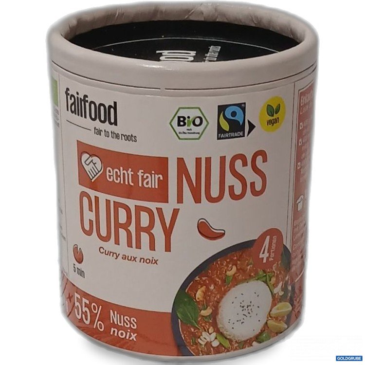 Artikel Nr. 461080 Artikel Nr. 461080: Fairfood Nuss Curry 6x140g