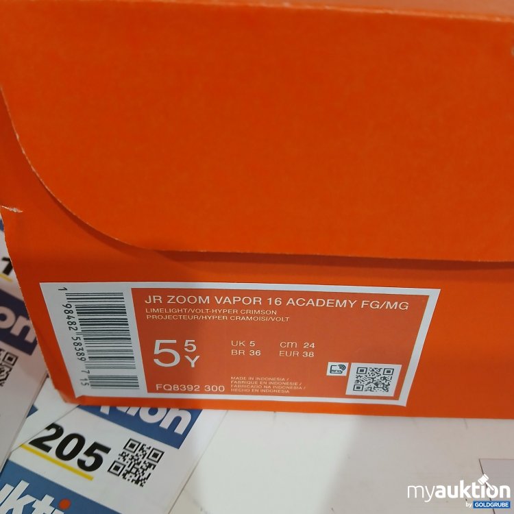 Artikel Nr. 464080: Nike JR Zoom Vapor 16 Academy FG/MG Größe 38
