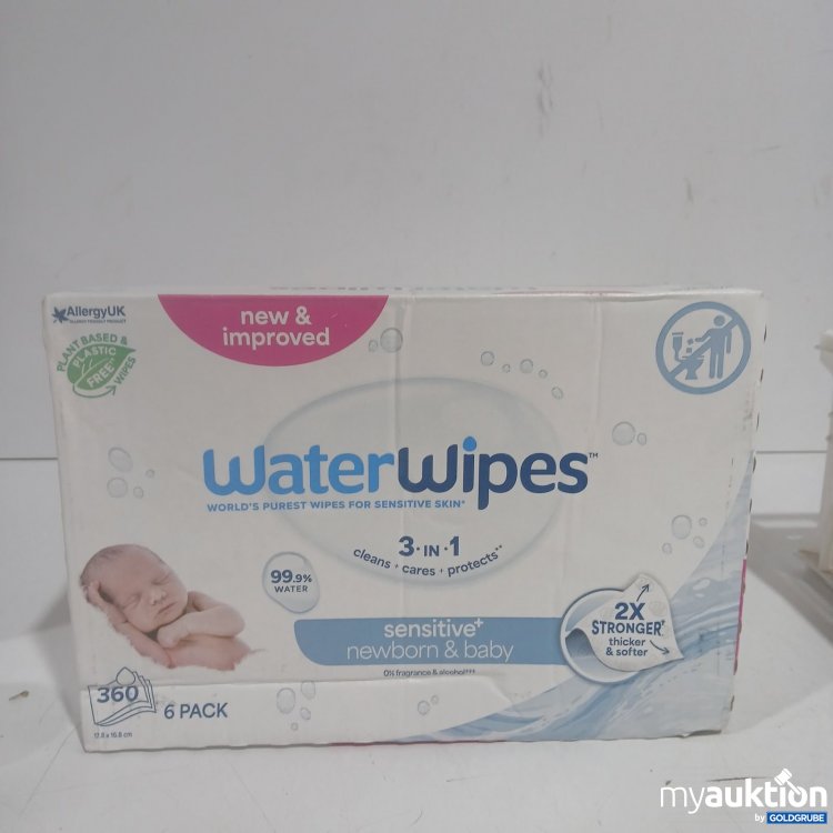 Artikel Nr. 471080: WaterWipes sensitive newborn & baby 6 Pack 360 Tücher