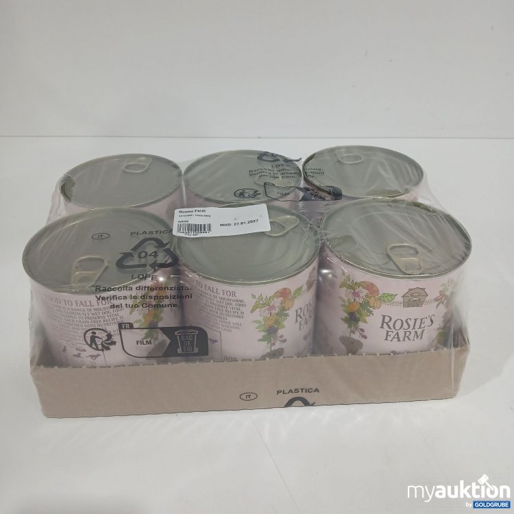 Artikel Nr. 818080 Artikel Nr. 818080: Rosies Farm Hundefutter Lamb 6x800g