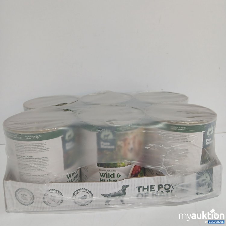 Artikel Nr. 845080: Pure Nature Hundefutter Adult Wild&Huhn 6x800g