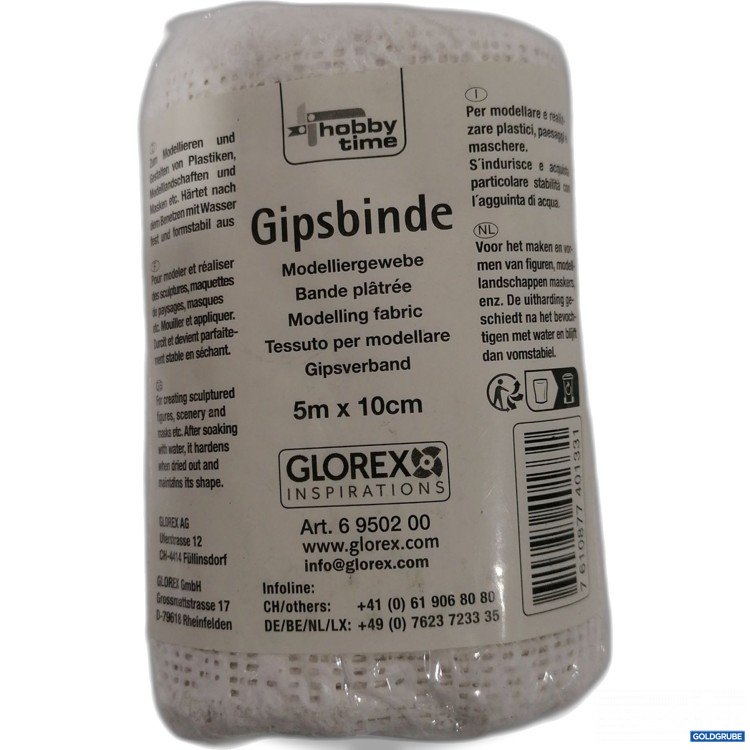 Artikel Nr. 898080 Artikel Nr. 898080: Hobbytime Gipsbinde 5mx10cm