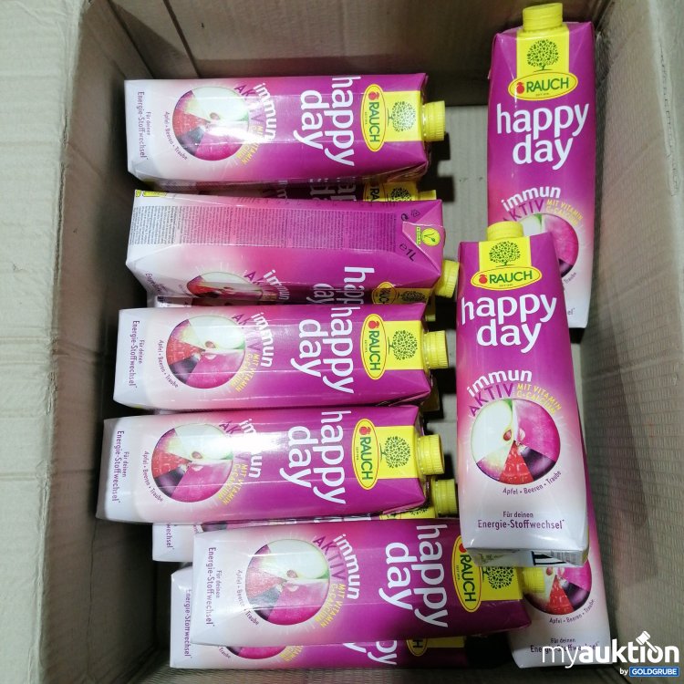 Artikel Nr. 916080: Rauch Happy Day Immun Aktiv Apfel Beere Traube 14Stk 1L