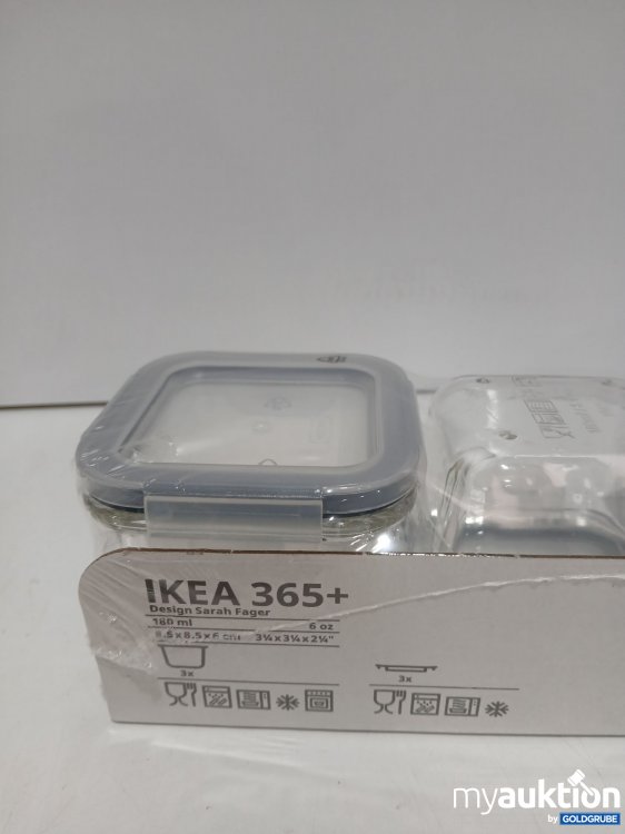 Artikel Nr. 960080: IKEA 365+ Design Sarah Fager 180ml 8,5x8,5x6cm 3 Stk Art.Nr: 804.449.46