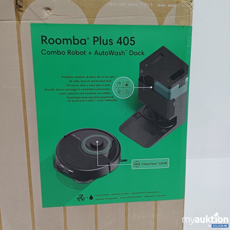 Artikel Nr. 962080: Roomba Plus 405 Combo Robot+AutoWash Dock 