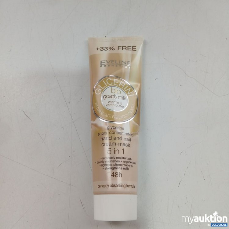 Artikel Nr. 984080 Artikel Nr. 984080: Eveline Glycerin Bio Goat's Milk Hand- und Nagelcreme-Maske 100ml