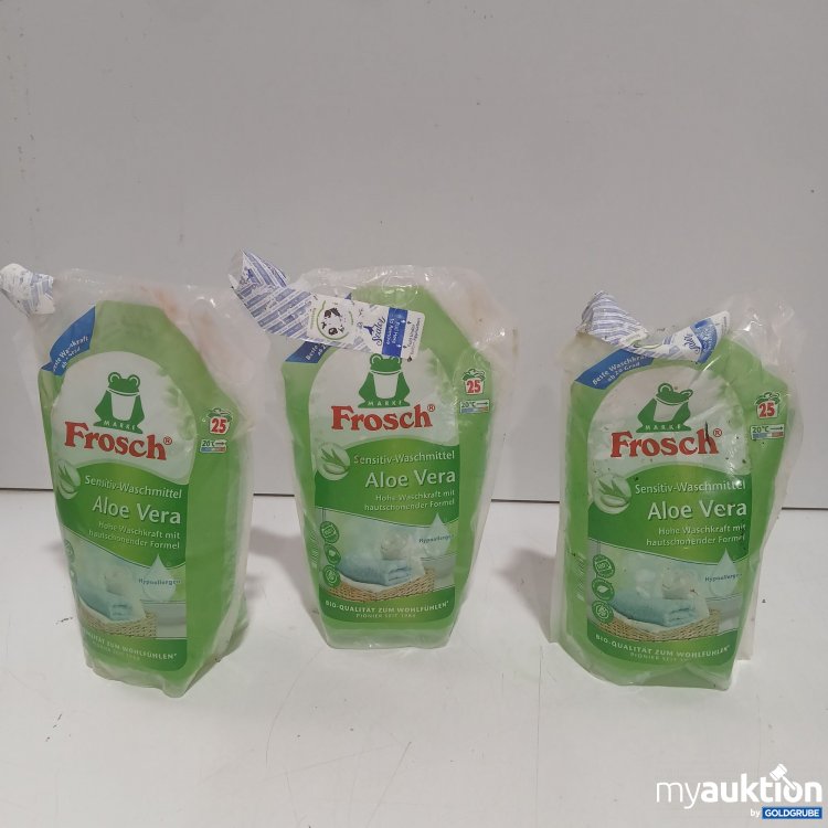 Artikel Nr. 987080: Frosch Waschmittel Aloe Vera 3x1,5l