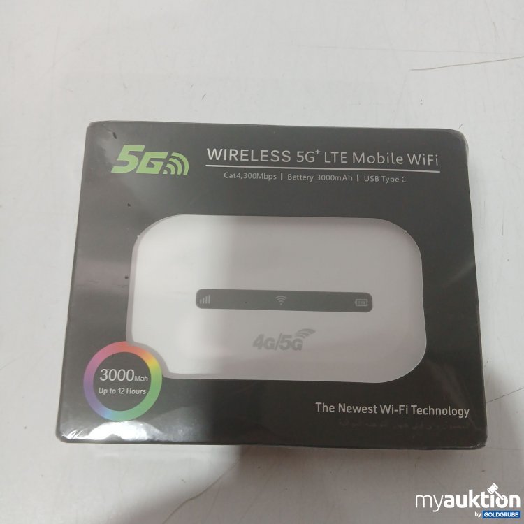 Artikel Nr. 989080 Artikel Nr. 989080: 5G Kabelloses 5G+LTE Mobil WiFi M6-E weiß