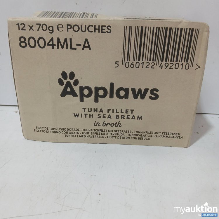 Artikel Nr. 466081: Applaws Katzenfutter 
Tuna Fillet with Sea Bream