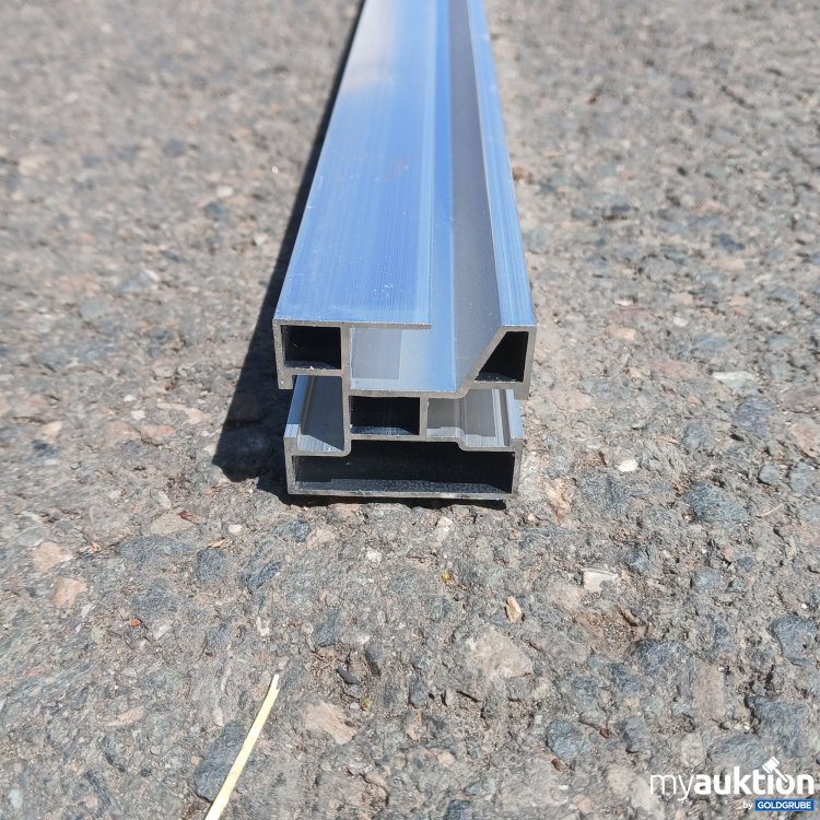 Artikel Nr. 525081: Aluminium Profil-Schiene ca 195cm lang, 4,5×4cm