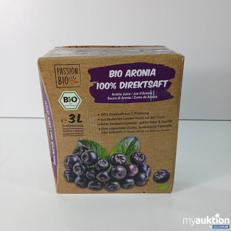 Artikel Nr. 800081 Artikel Nr. 800081: Bio Aronia Direktsaft 3l