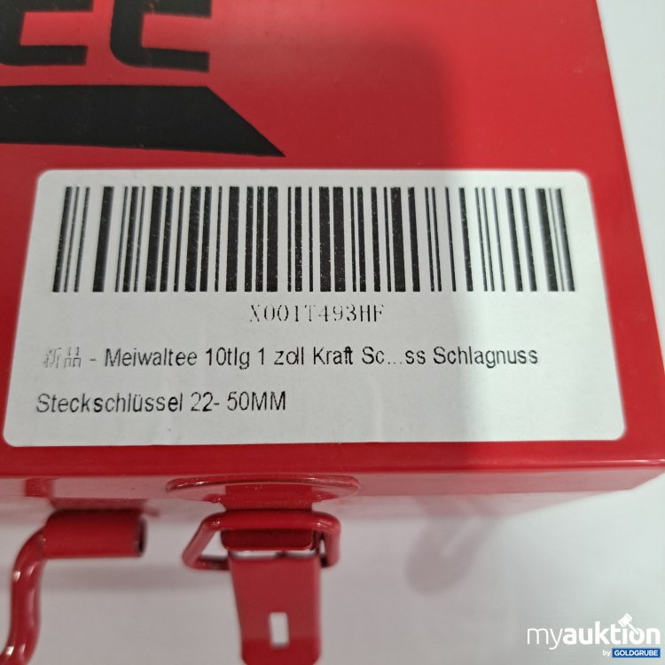 Artikel Nr. 817081 Artikel Nr. 817081: Meiwaltee 10 tlg. Schlagnuss Steckschlüssel 22-50mm