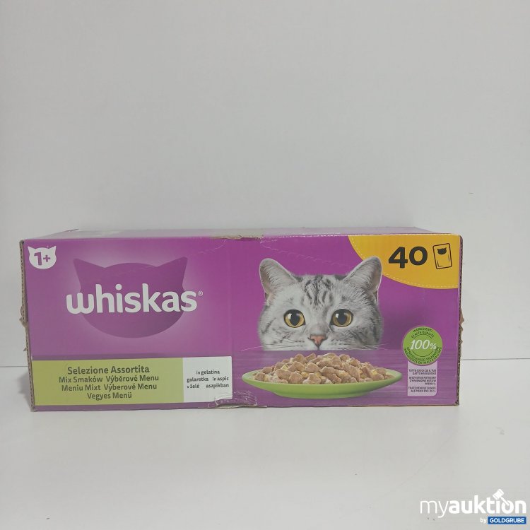 Artikel Nr. 818081 Artikel Nr. 818081: Whiskas Selezione Assortita Vegyes Menü 40x