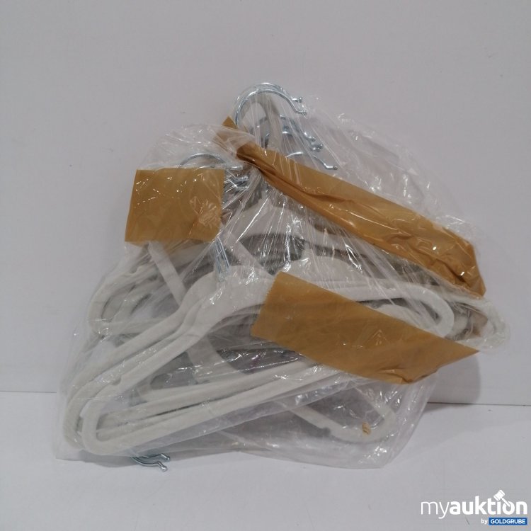 Artikel Nr. 848081 Artikel Nr. 848081: Kleiderbügel grau/Stoff 28cm, 10Stk