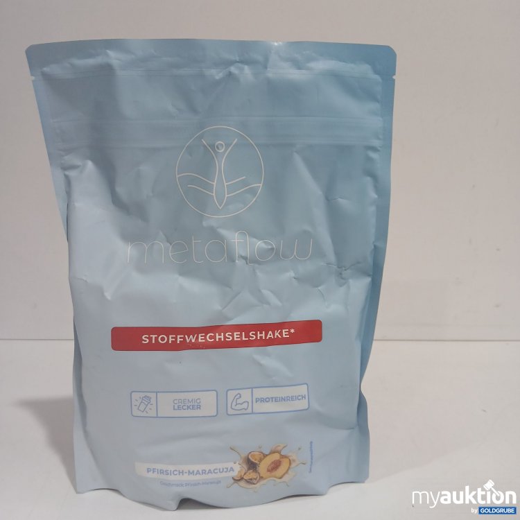Artikel Nr. 861081: Metaflow Stoffwechselshake Pfirisch Maracuja 450g