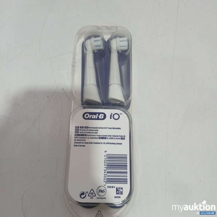 Artikel Nr. 938081 Artikel Nr. 938081: Oral-B iO Aufsteckbürsten Sanfte Reinigung 4 Stück