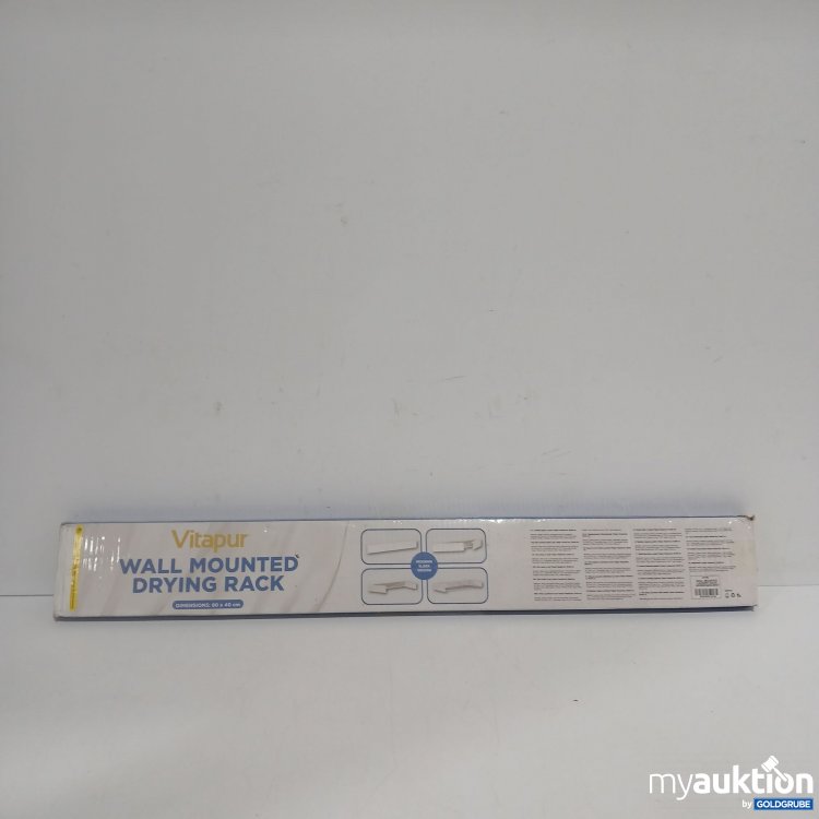 Artikel Nr. 956081: Vitapur Wall Mounted Drying Rack 80x40cm 