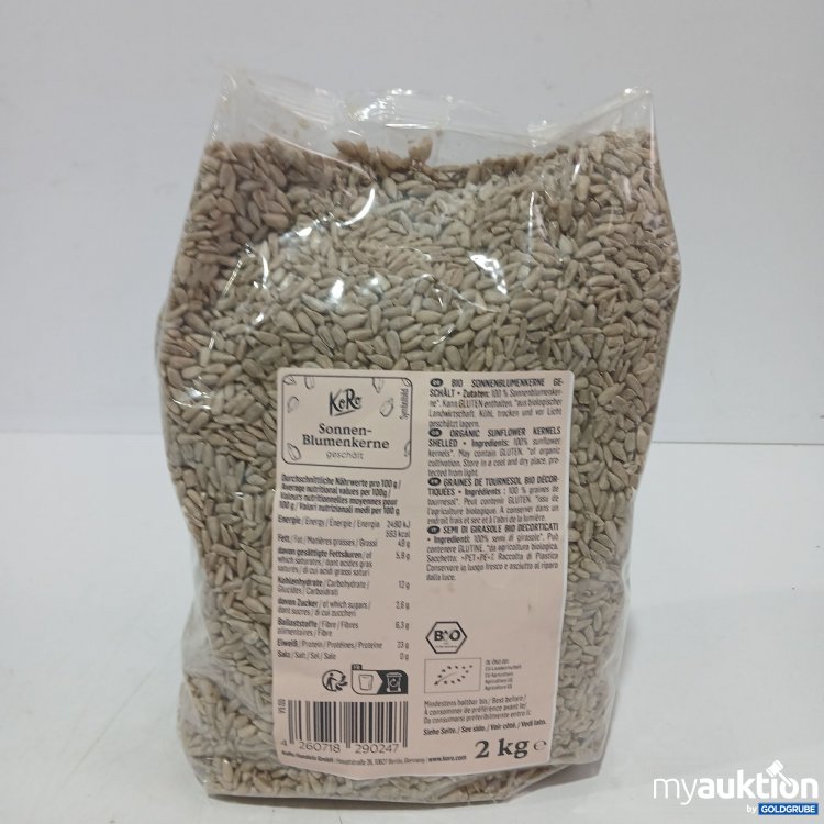 Artikel Nr. 961081: KoRo Sonnenblumenkerne geschält 2kg 
