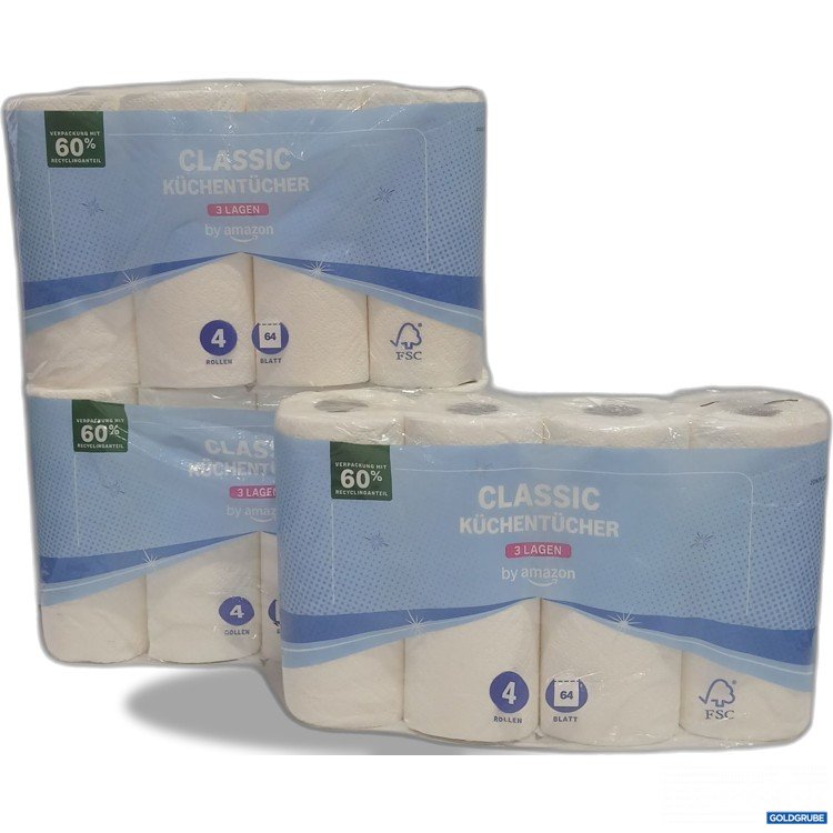 Artikel Nr. 987081 Artikel Nr. 987081: Amazon Classic Küchentücher 3 Lagen 3x4rollen