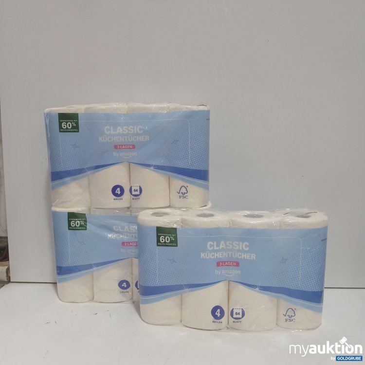 Artikel Nr. 987081 Artikel Nr. 987081: Amazon Classic Küchentücher 3 Lagen 3x4rollen