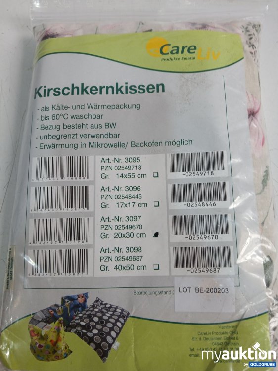 Artikel Nr. 996081 Artikel Nr. 996081: KIRSCHKERNKISSEN