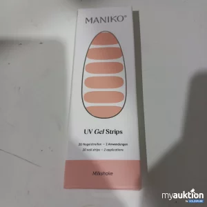 Artikel Nr. 470081: MANIKO UV Gel Strips 20 Nagelstreifen milkshake