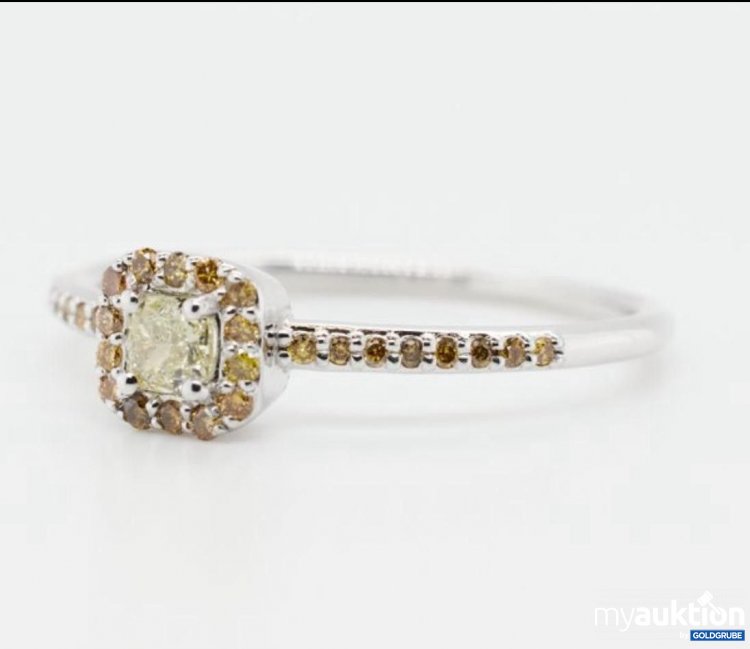 Artikel Nr. 354082: Ring Juwelen 0,20ct Diamant mit 0,17ct Brillianten
