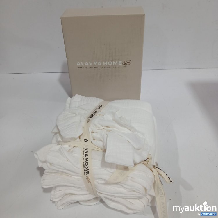 Artikel Nr. 442082: Alavya Home Vorhang mit Schlaufen weiß 100x150cm 