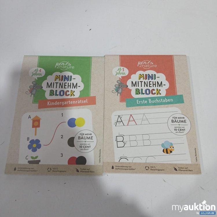 Artikel Nr. 443082: Pen2nature Mini Mitnehm Block 2Stk 