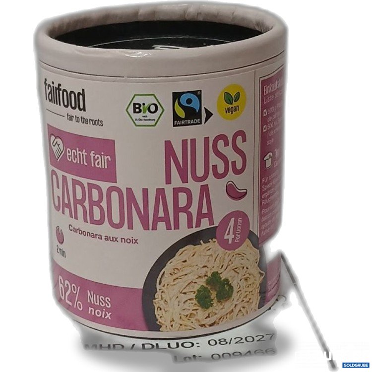 Artikel Nr. 461082 Artikel Nr. 461082: Fairfood Nuss Carbonara 6x120g