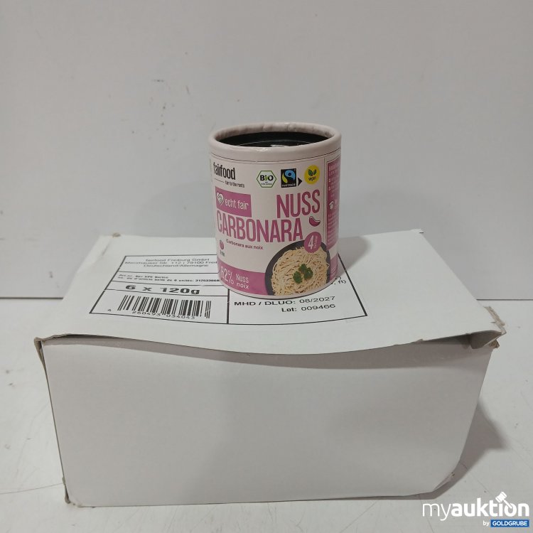 Artikel Nr. 461082 Artikel Nr. 461082: Fairfood Nuss Carbonara 6x120g