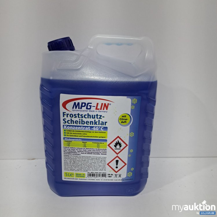 Artikel Nr. 817082 Artikel Nr. 817082: MPG LIN Frostschutz Scheibenklar 5L