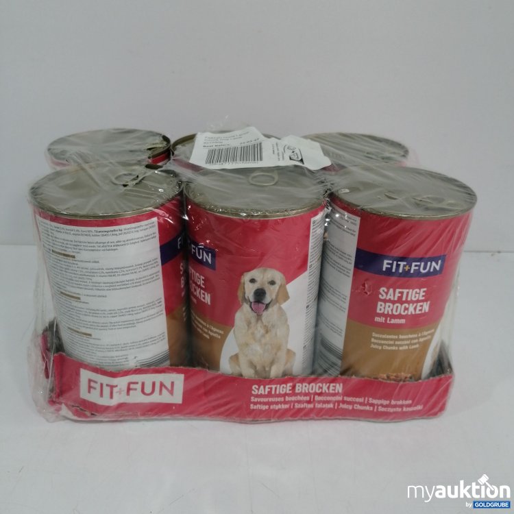Artikel Nr. 840082 Artikel Nr. 840082: Fit+Fun Hund, Lamm 6x1240g