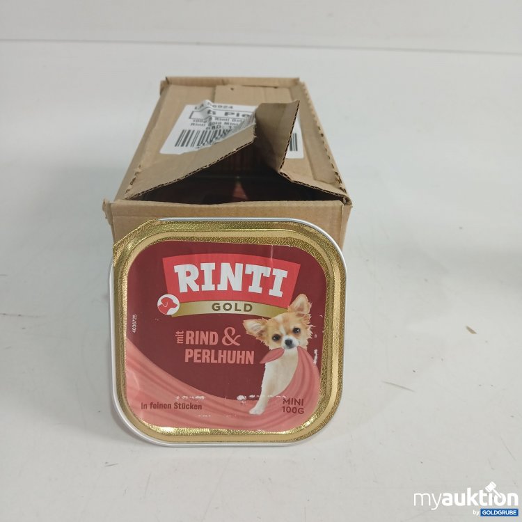 Artikel Nr. 858082 Artikel Nr. 858082: Rinti Gold Mini Rind&Perlhuhn 6x100g