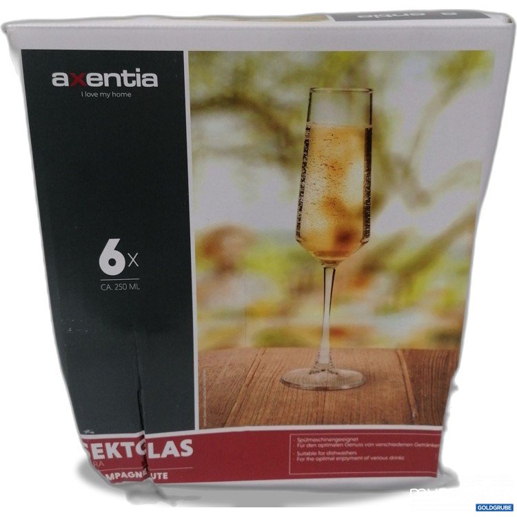 Artikel Nr. 916082: Axentia Sektglas 6x250ml