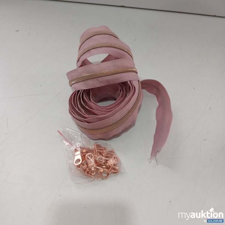 Artikel Nr. 939082: Reißverschluss rosa mit Zippern