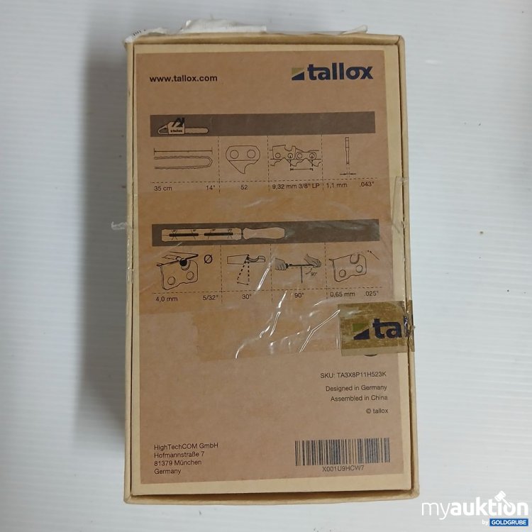 Artikel Nr. 978082 Artikel Nr. 978082: tallox Werkzeug Set 35 cm 3x