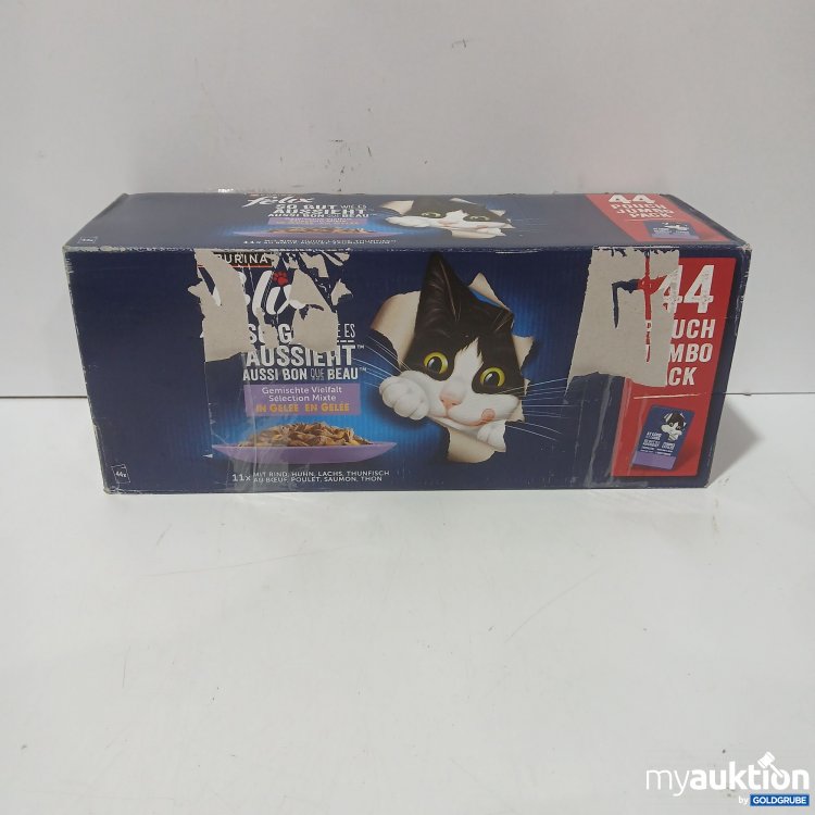 Artikel Nr. 980082 Artikel Nr. 980082: Purina Felix Katzenfutter Gemischt in Gelee, 44×85g