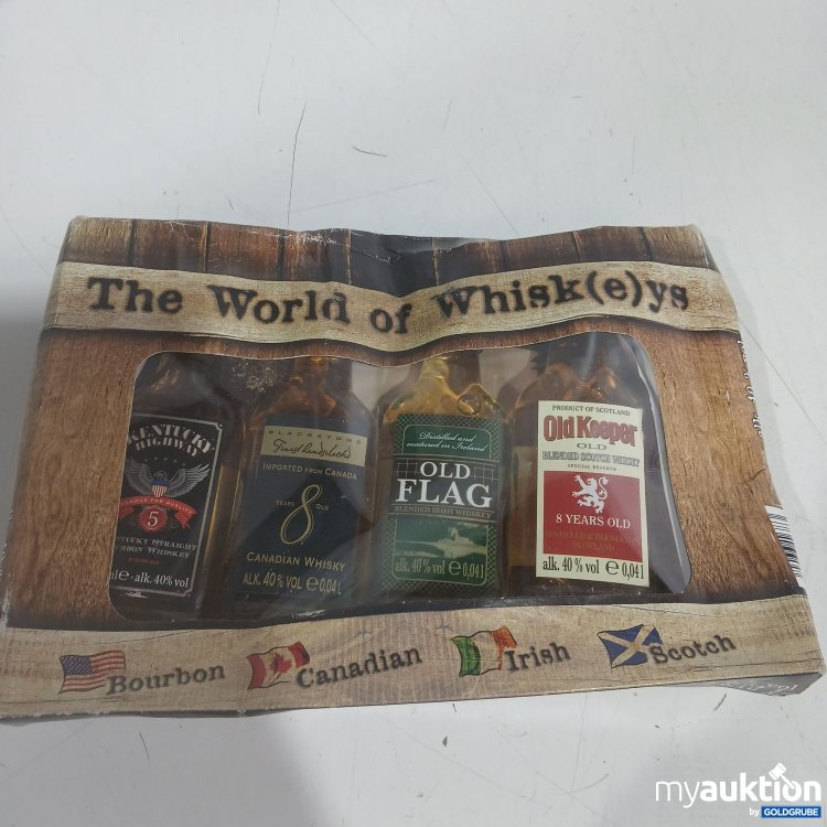 Artikel Nr. 991082 Artikel Nr. 991082: The World of Whiskeys 4x0,04L
